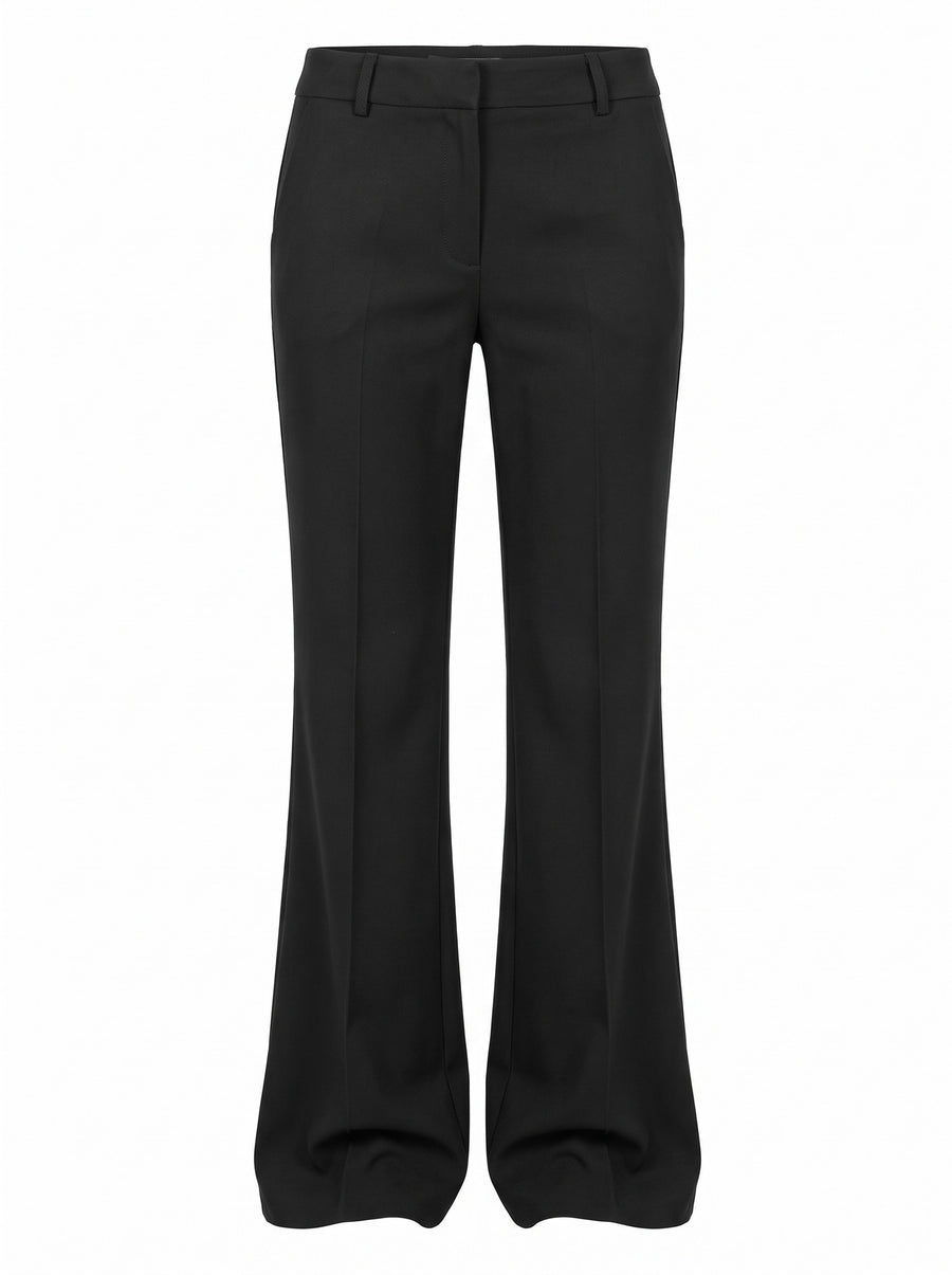 Low Rise Flare Trousers