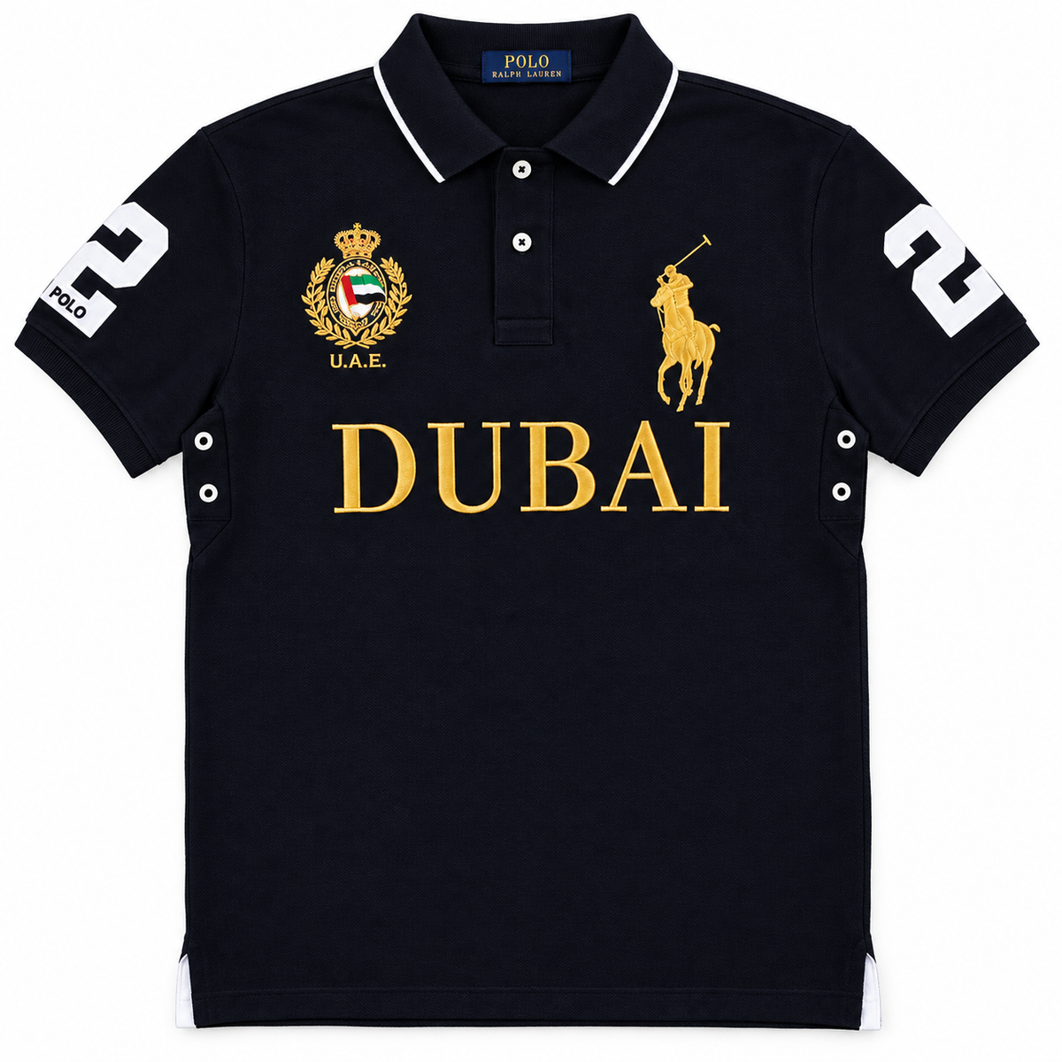 Dubai — Navy — Polished front