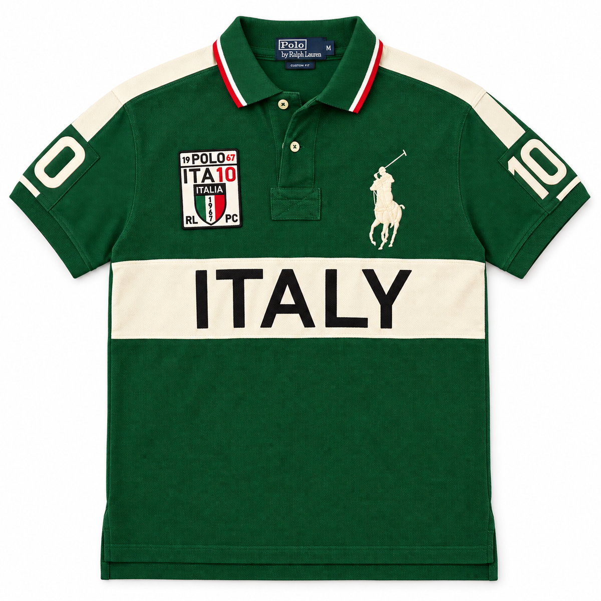 Italy — Green — Polished front