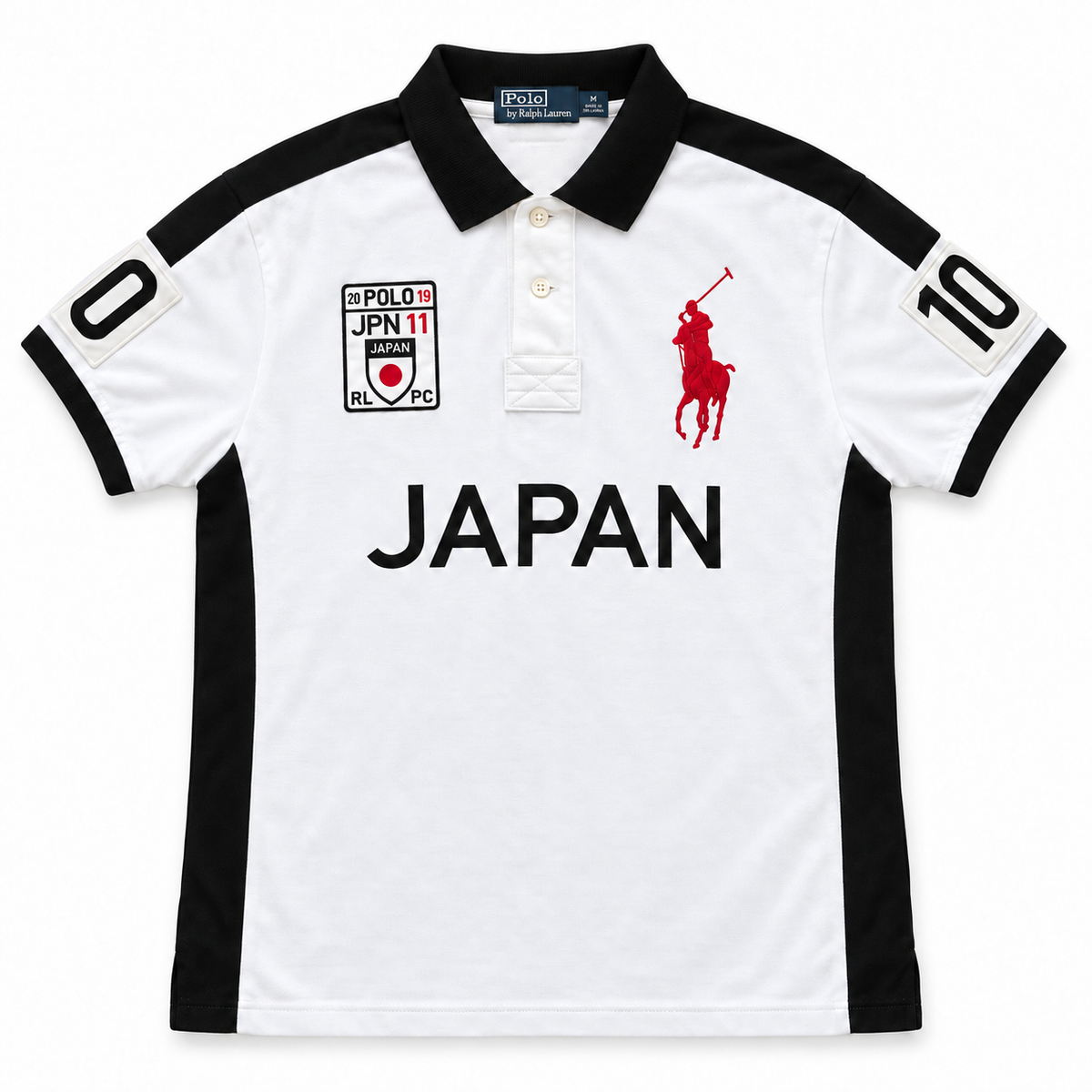 Japan — White / Black — Polished front