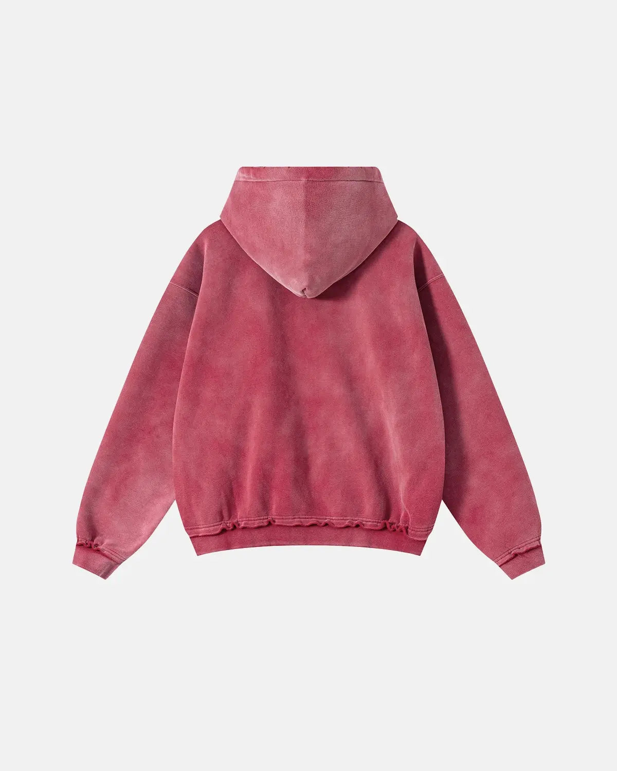 Washed License Zip Hoodie