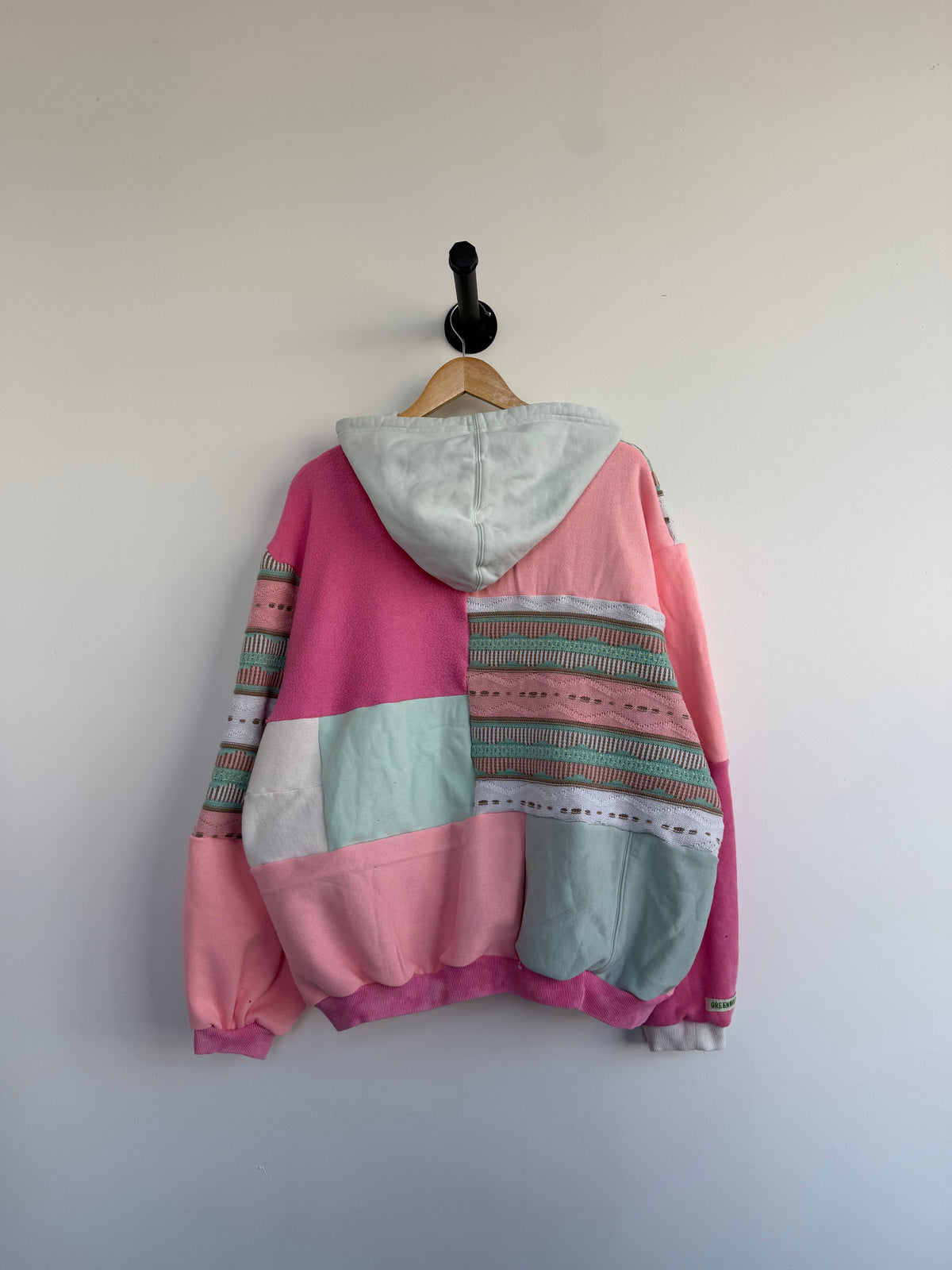 Sparkle Hoodie - Pink/Mint
