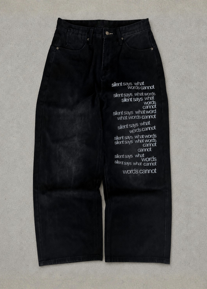 Unspoken Denim - Black