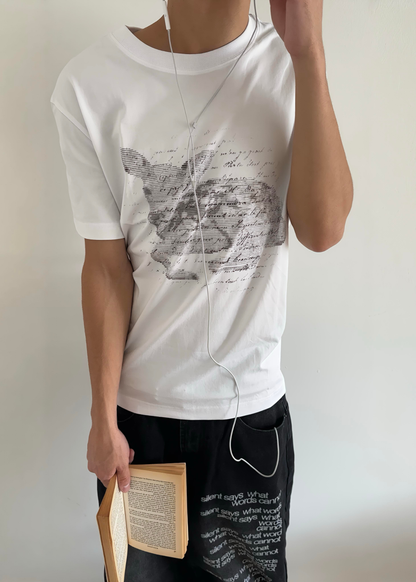 Written in Nature Tee - White