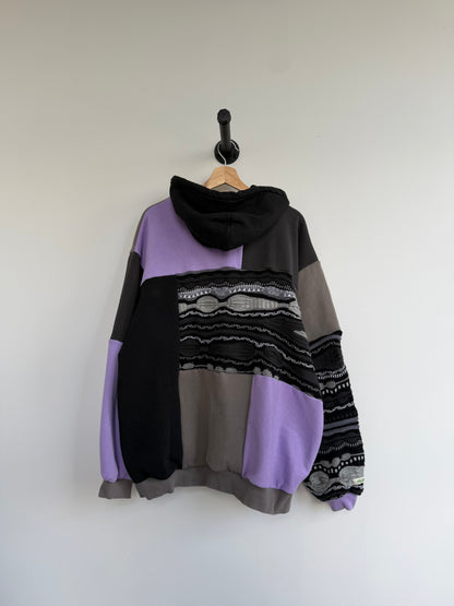 Guts Hoodie - Black/Purple