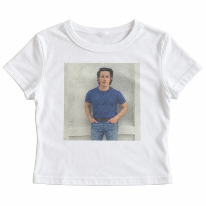 Denim Portrait — exact source studio front view
