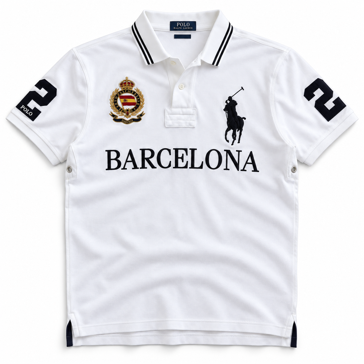 Barcelona — White — Polished front