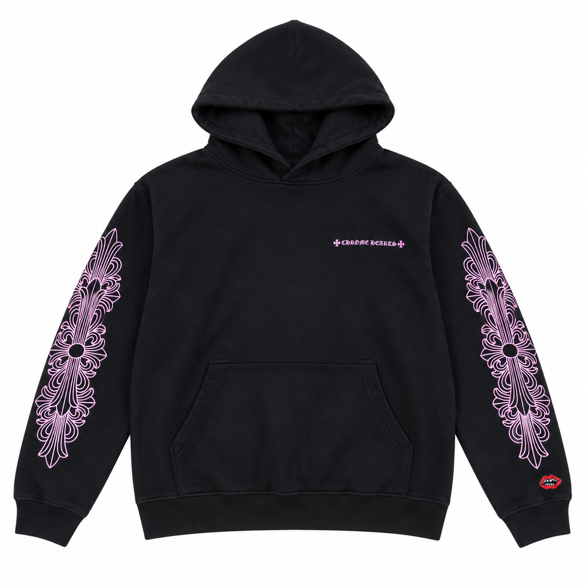 Black Purple Pullover