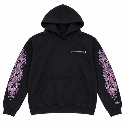 Black Purple Pullover