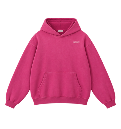 Faded Hoodie - Pink