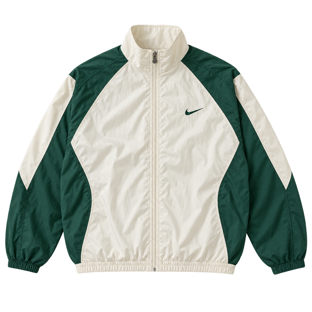 Cream / Green Panel — Front