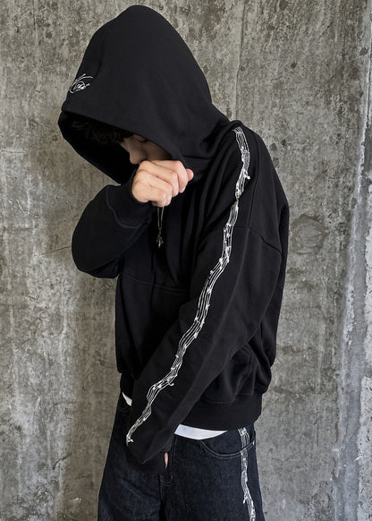 Notes Hoodie - Black