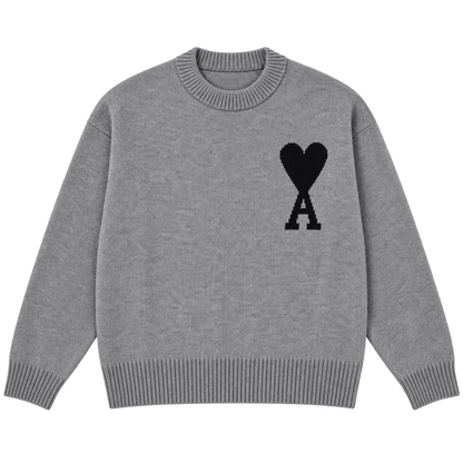 Heather Gray / Black — Front