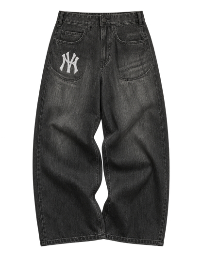 Jeans - Washed Black