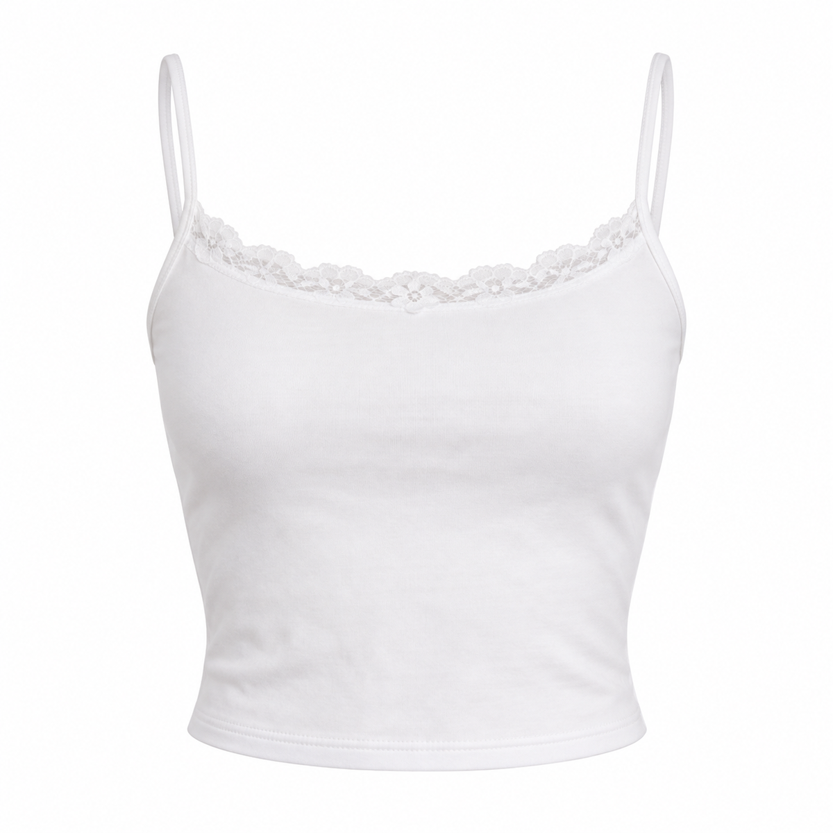 Lace Cami - White