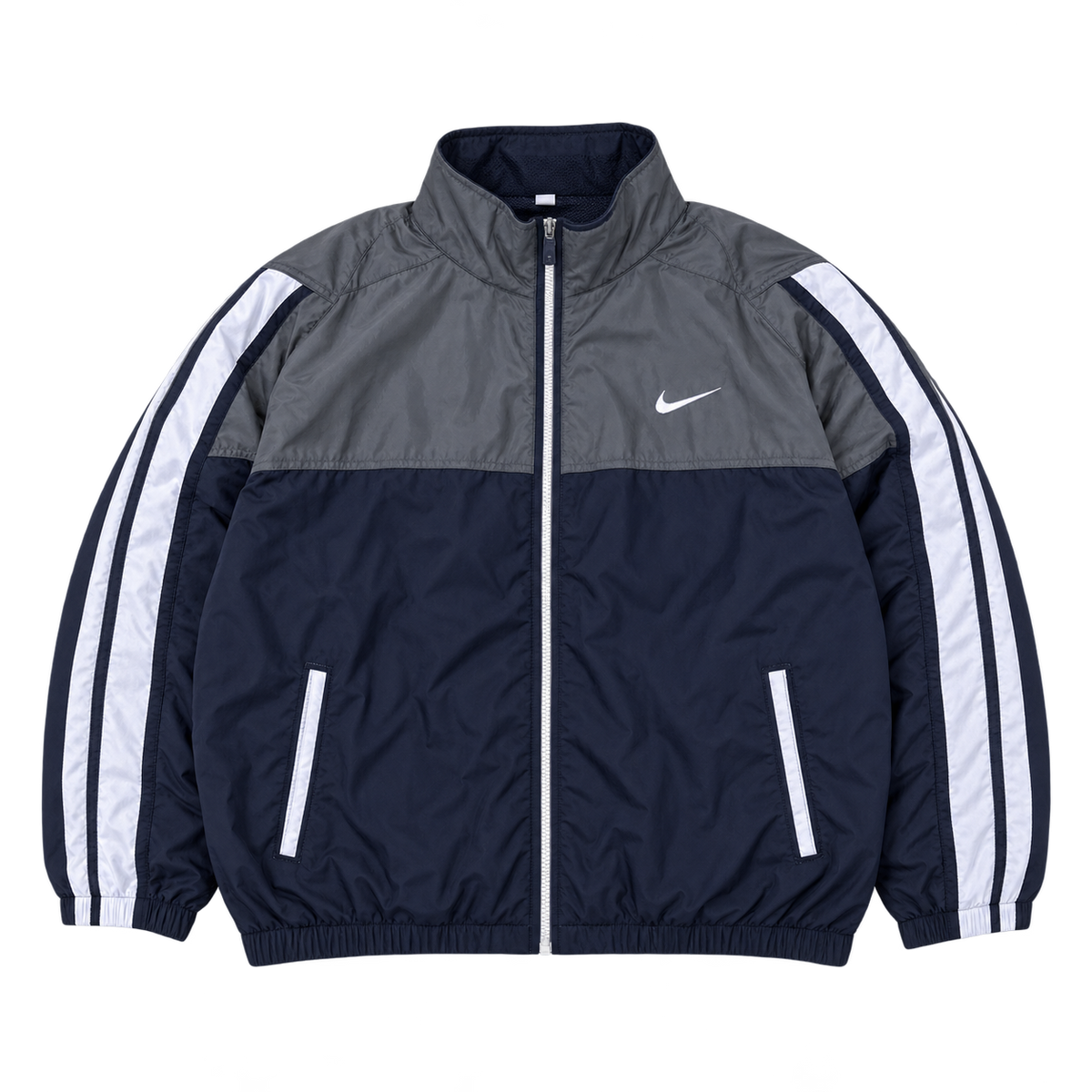 Navy / Gray Panel — Front