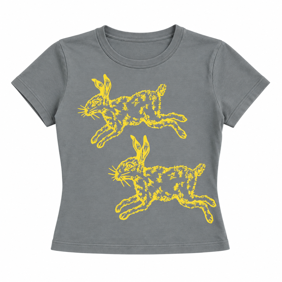Baby Tee - Gray
