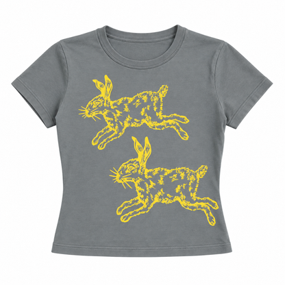 Baby Tee - Gray