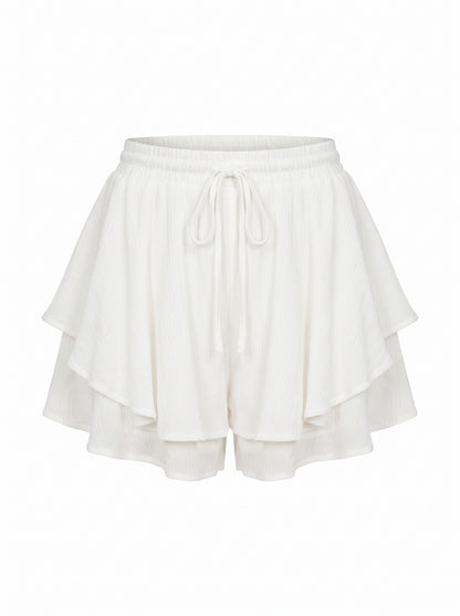 White Shorts