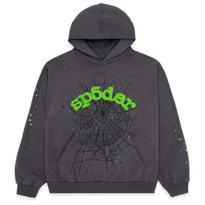 Charcoal Green Web