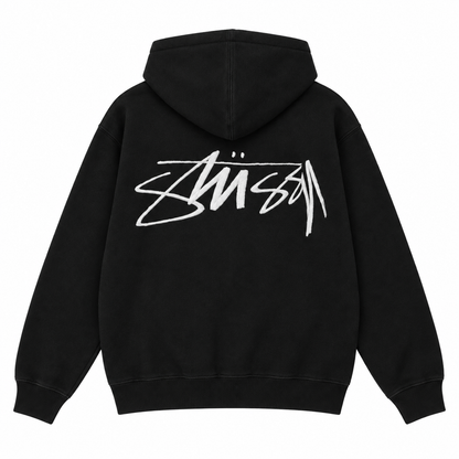 Black Signature Pullover