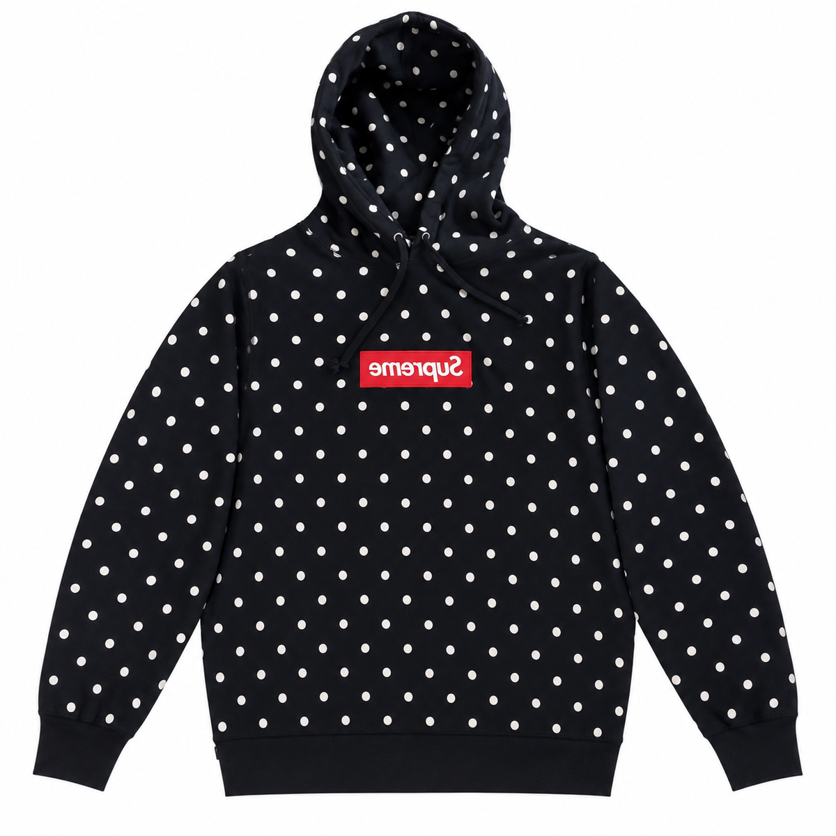 Black Polka Dot Red Box
