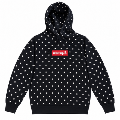 Black Polka Dot Red Box