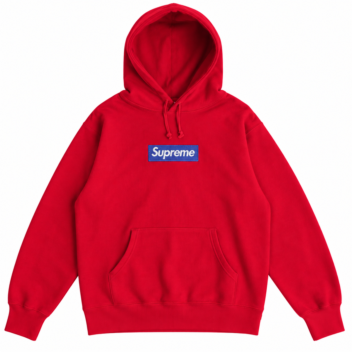 Red Blue Box Pullover